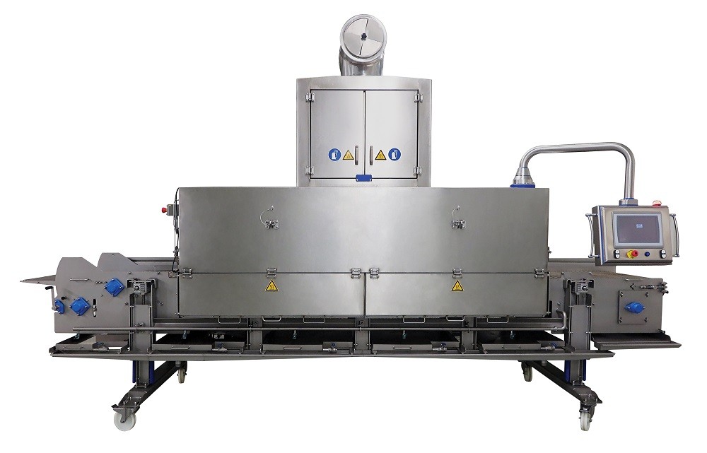 Automatic Belt Frying Machine,Food Drying Machine Supplier