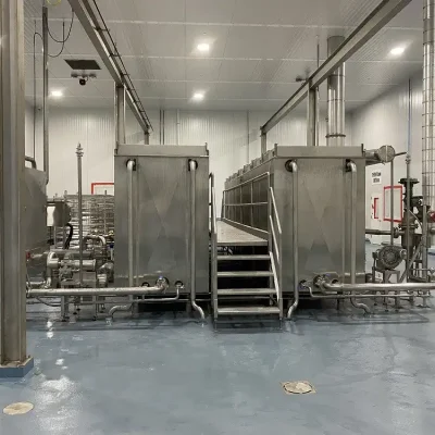 Marlen Batch Sous Vide System in a plant