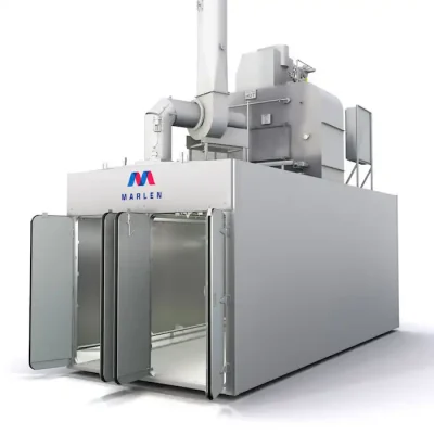 Rendering of an Industrial Dehydrator