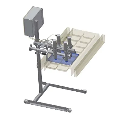 Rendering of a Transfer Valve Dynamic Portioner